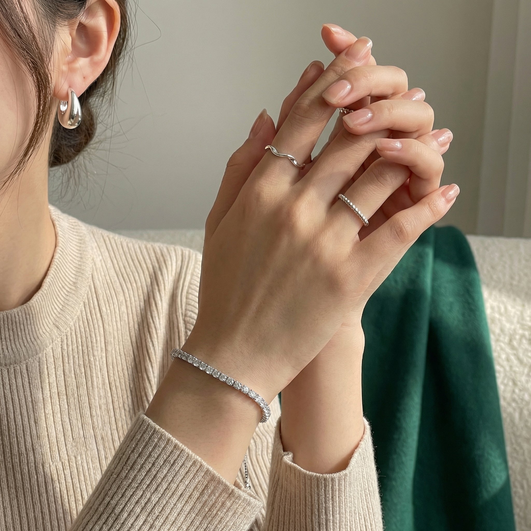 Aurielle — Zircon Tennis Bracelet