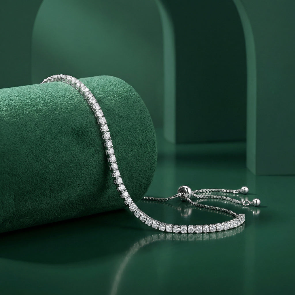 Aurielle — Zircon Tennis Bracelet