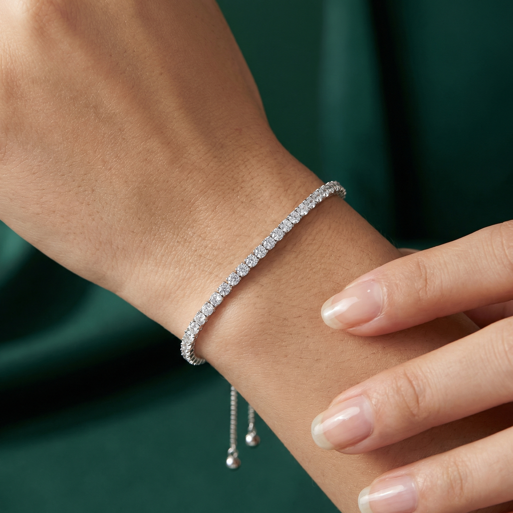 Aurielle — Zircon Tennis Bracelet
