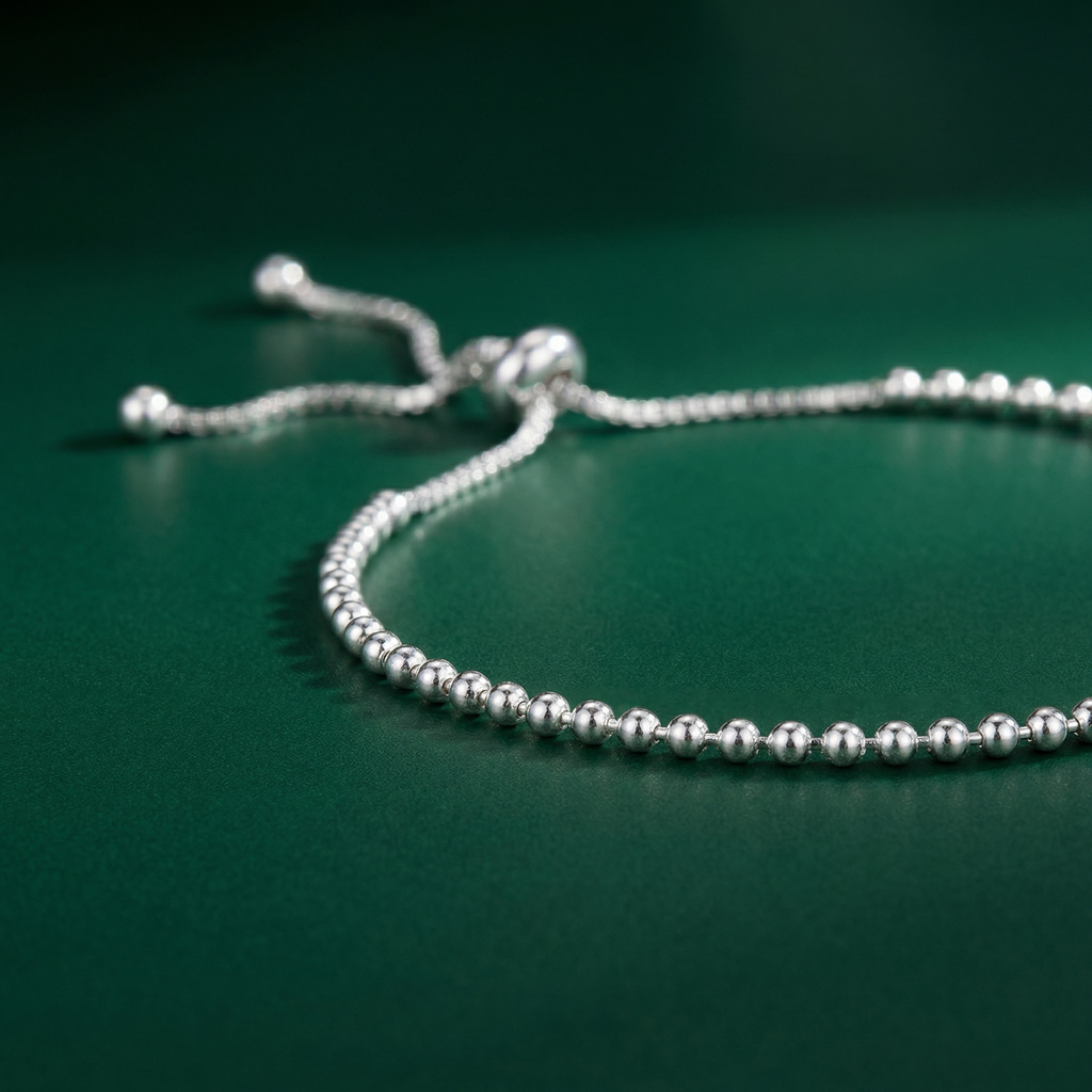 Elara — Beaded Adjustable Small Bracelet