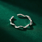 Elowen — Open Silver Rings