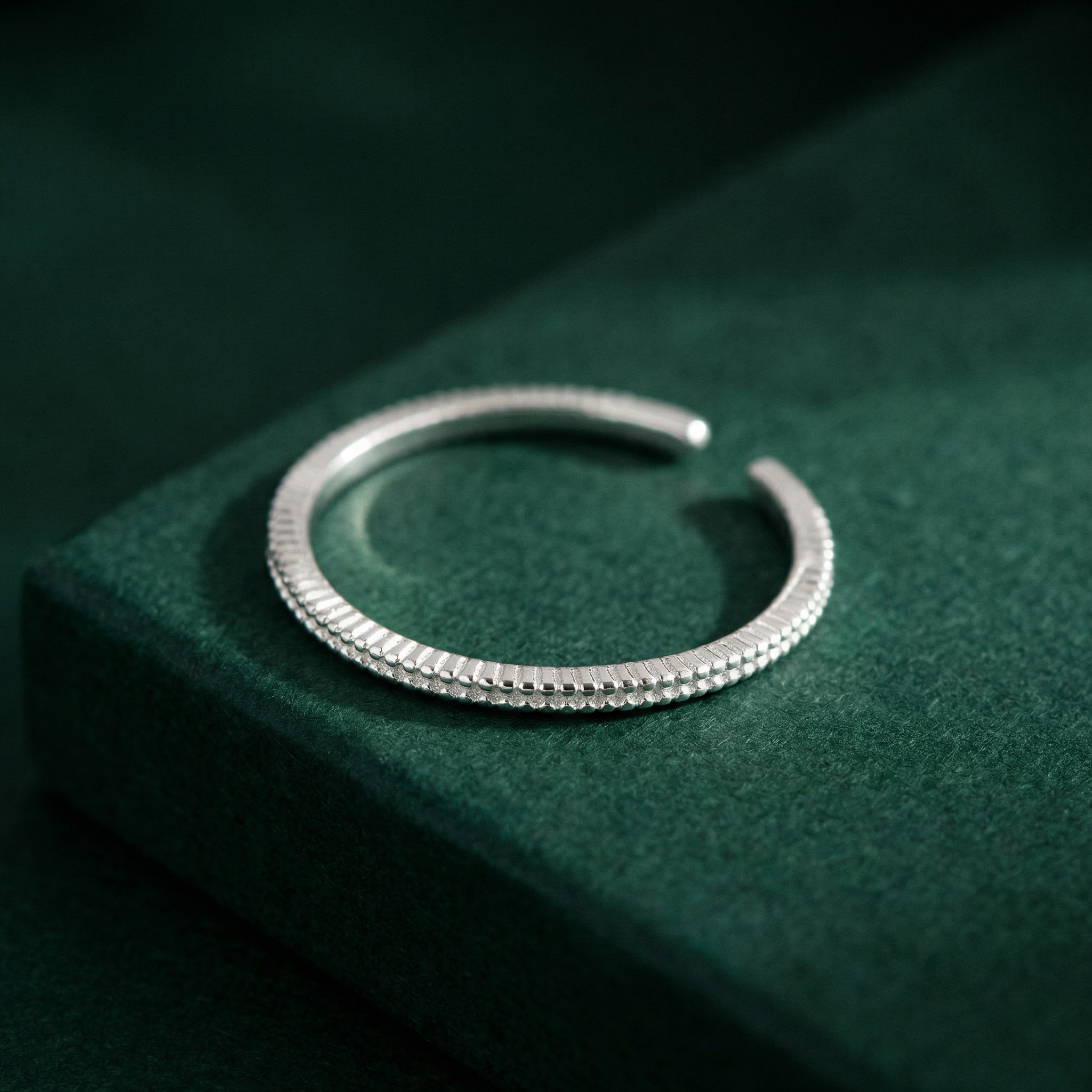 Elowen — Open Silver Rings