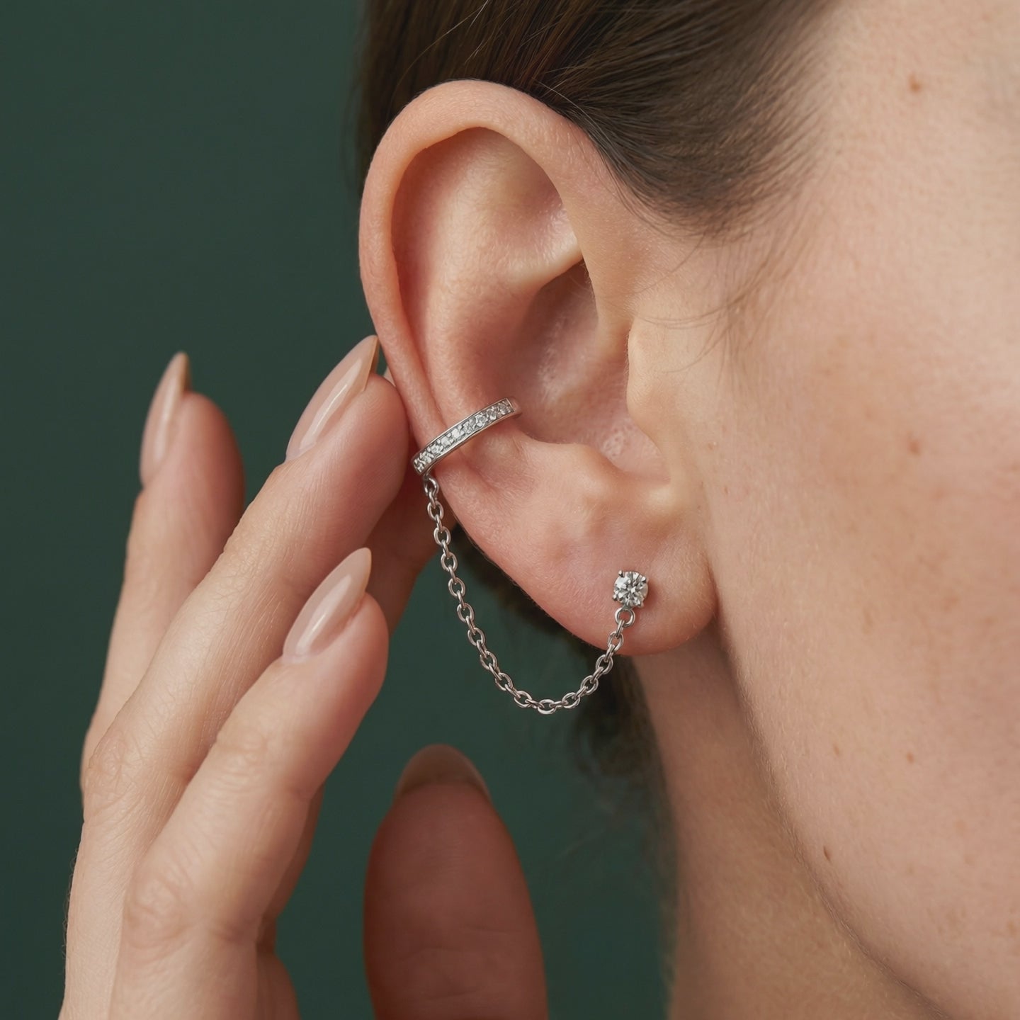 Éloise — Chain Ear Cuff Earring