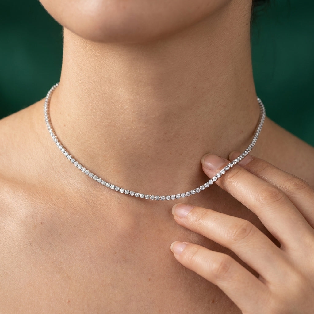 Élise — Zirconia Tennis Choker