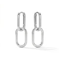 Aveline — Link Drop Earrings